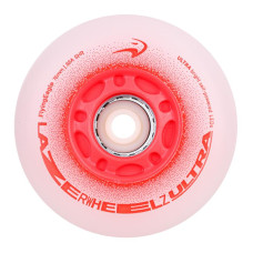 Колеса, що світяться FE Lazerwheels Ultra Червоні 76 мм