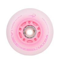 Светящиеся колеса FE Lazerwheels Ultra Pink 76 мм