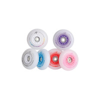 Светящиеся колеса FE Lazerwheels Ultra Purple 76 мм