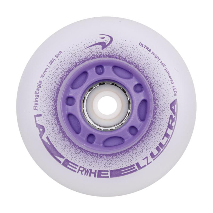 Светящиеся колеса FE Lazerwheels Ultra Purple 76 мм