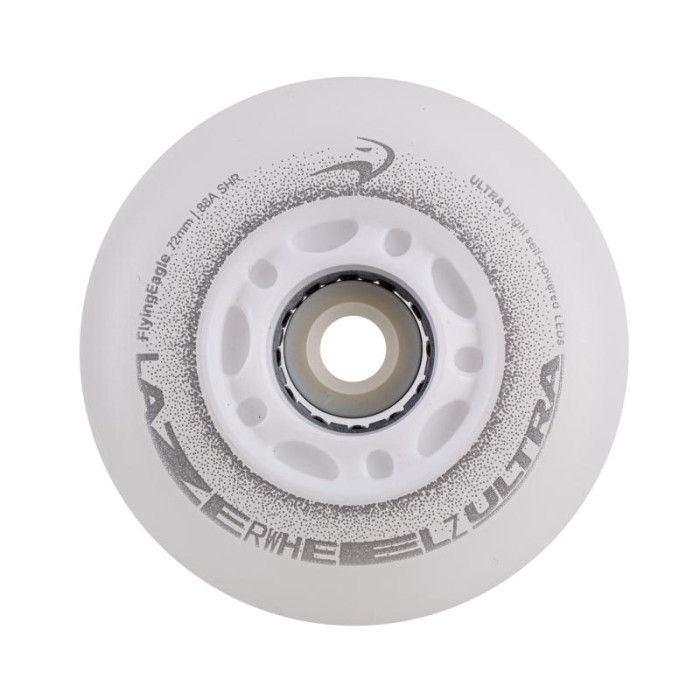 Светящиеся колеса FE Lazerwheels Ultra Белые 72 мм 