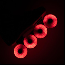 Колеса, що світяться Flying Eagle Lazerwheels Spark Red