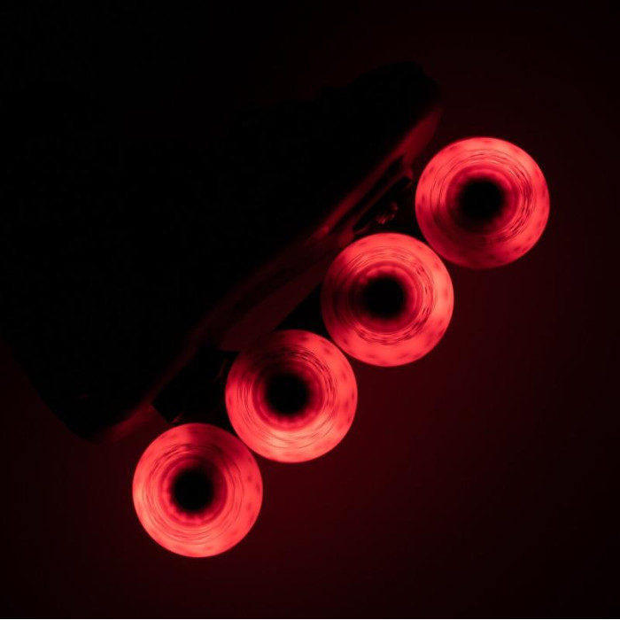 Светящиеся колеса Flying Eagle Lazerwheels Spark Red