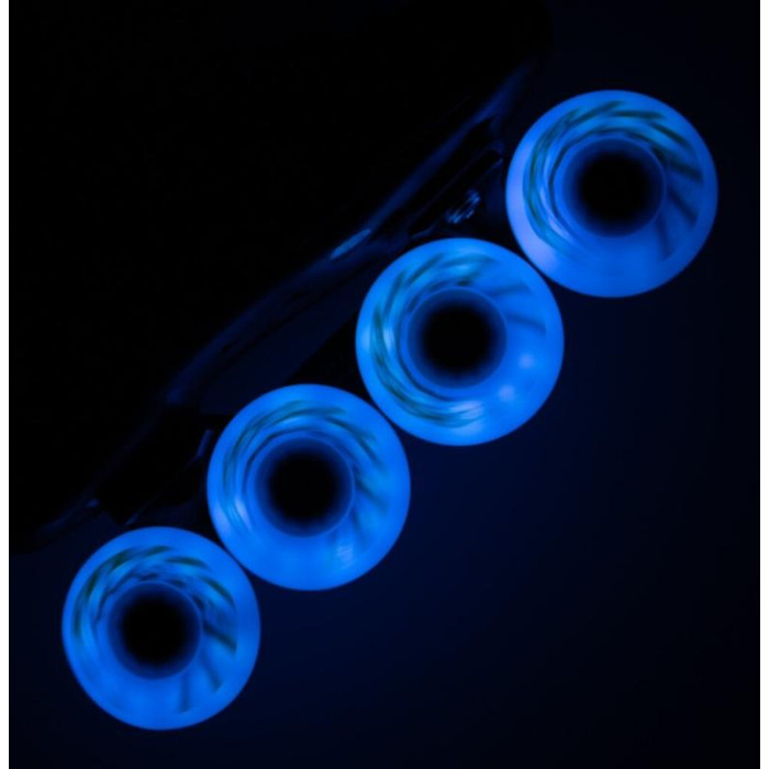 Светящиеся колеса для роликов Flying Eagle Lazer Sliders Blue