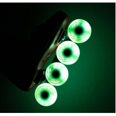 Колеса, що світяться, для роликів Flying Eagle Lazer Sliders Green