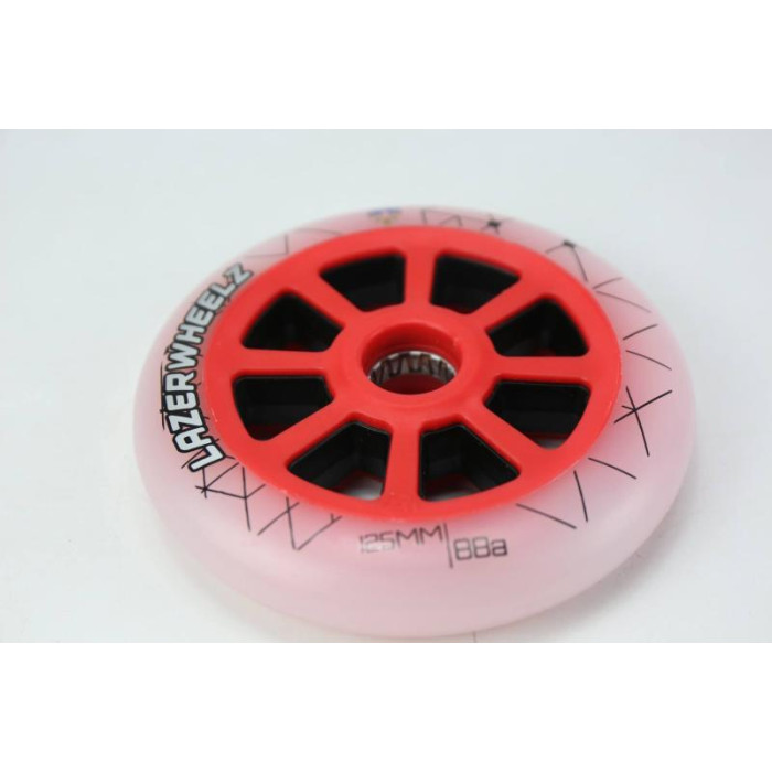 Светящиеся колеса Flying Eagle Lazerwheels Red 125mm -1 шт