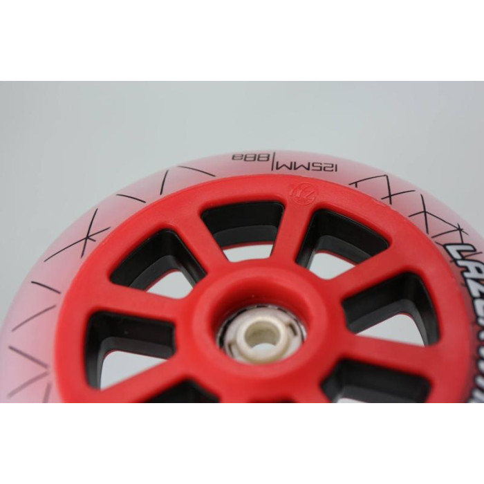 Светящиеся колеса Flying Eagle Lazerwheels Red 125mm -1 шт