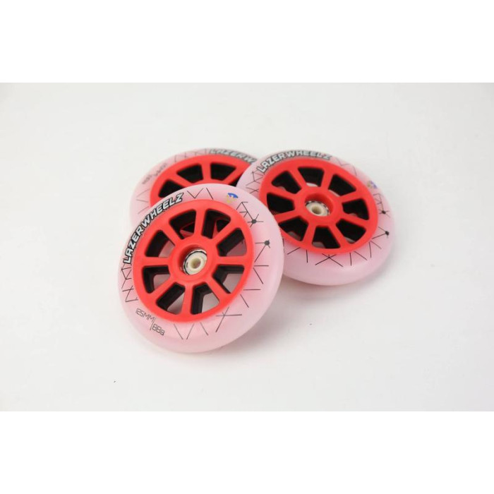 Светящиеся колеса Flying Eagle Lazerwheels Red 125mm -1 шт