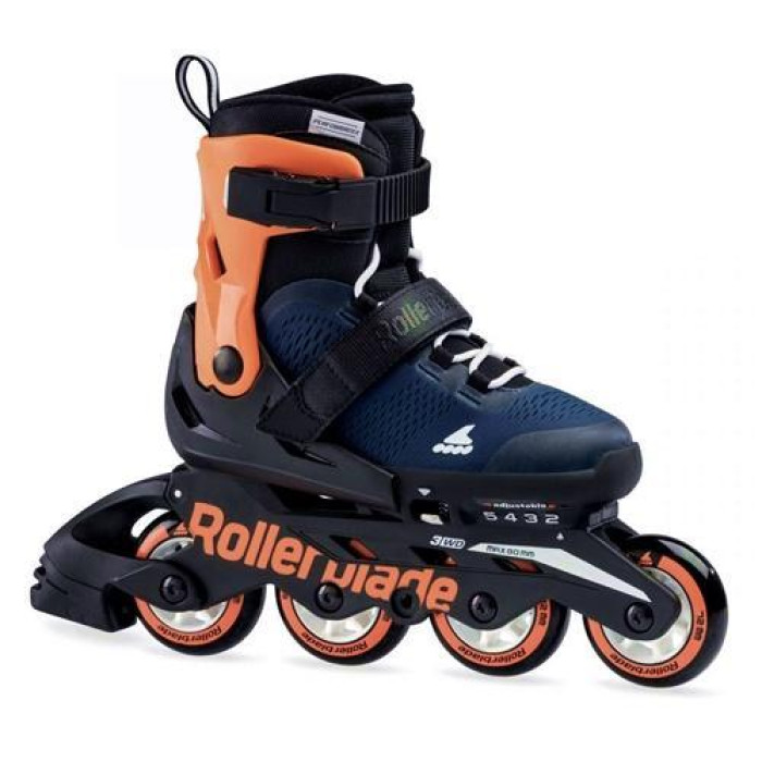 Набір дитячі ролики Rollerblade Microblade Midnight Blue Combo 2020 size 28-32 із захистом