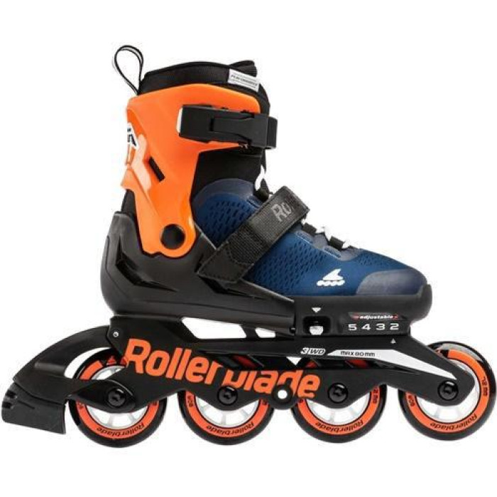 Набір дитячі ролики Rollerblade Microblade Midnight Blue Combo 2020 size 28-32 із захистом