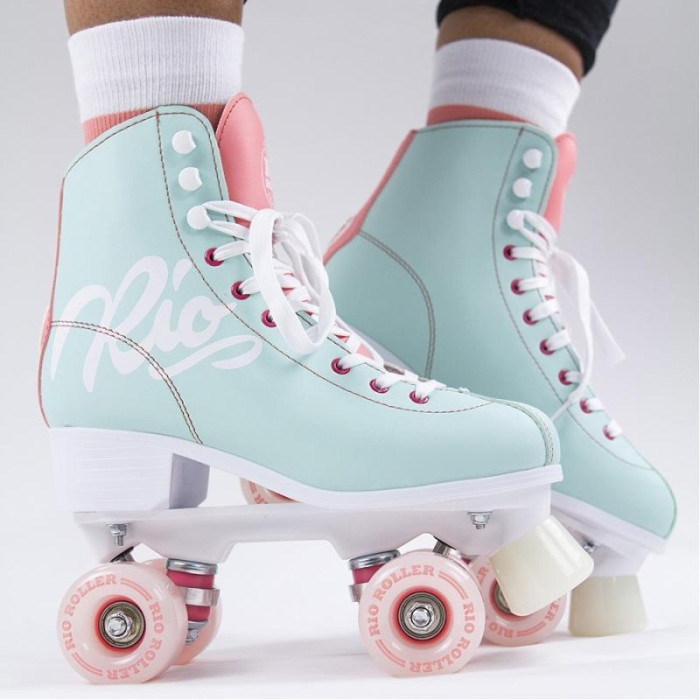 Ролики Rio Roller Script Teal Coral 30.5