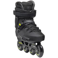 Роликові ковзани для активного катання Rollerblade Twister XT black-lime на ногу 30 см