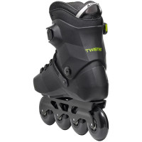 Роликові ковзани для активного катання Rollerblade Twister XT black-lime на ногу 30 см