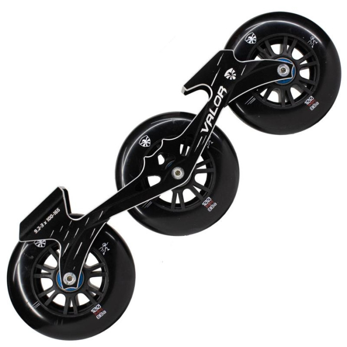 Сет детские рамы FE Valor 3*100 mm + Speed Wheels 88a 100 mm