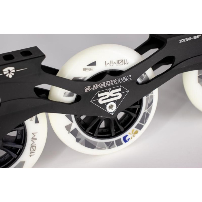 Сет FE Supersonic Black + Speed Wheels 85A 110 mm