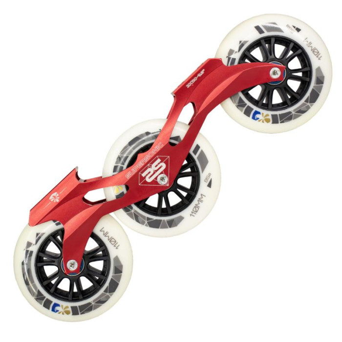 Сет FE Supersonic Black + Speed Wheels 85A 110 mm