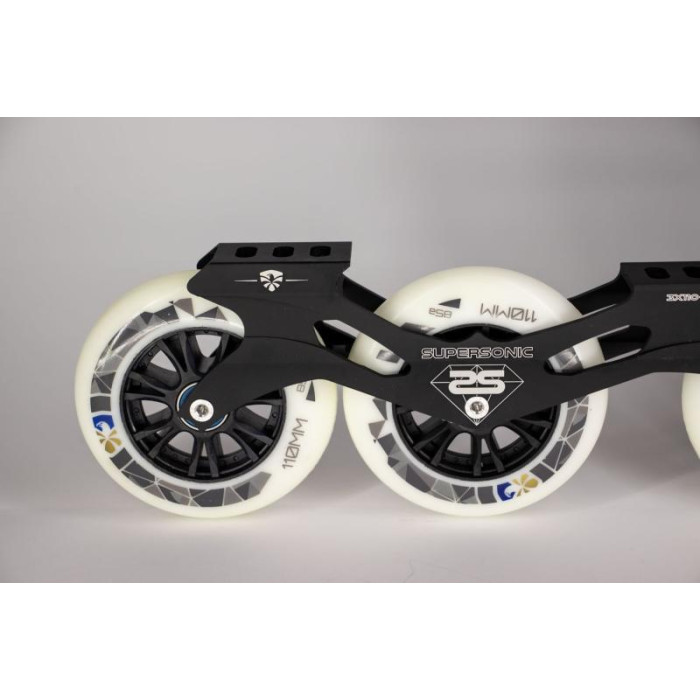 Сет FE Supersonic Black + Speed Wheels 85A 110 mm
