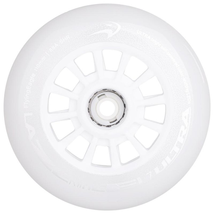Светящиеся колеса FE Lazerwheels Ultra Белые 110 мм - 1 шт