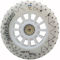 Светящиеся колеса с кремниевыми вставками Flying Eagle Lazerwheels Whitefire - 1 шт