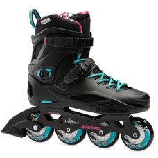 Жіночі ролики Rollerblade Cruiser W 2023 black-aqua 36.5 розмір