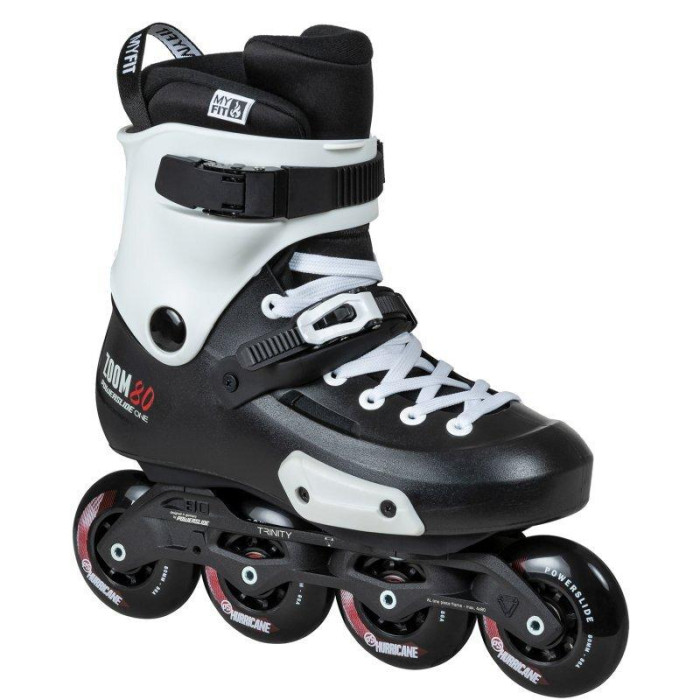 Роликові ковзани Powerslide Zoom 80 Black