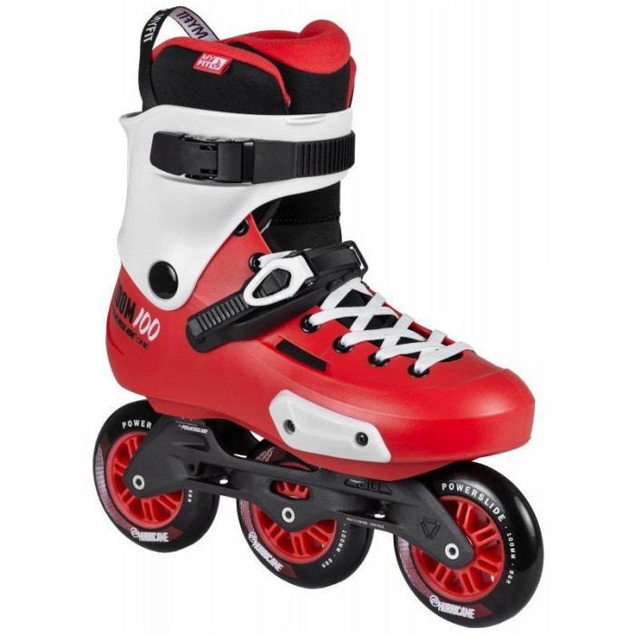 Роликові ковзани Powerslide Zoom 100 Red
